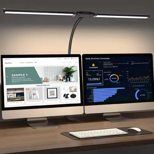 Dual-Head LED Home Office Desk Lamp