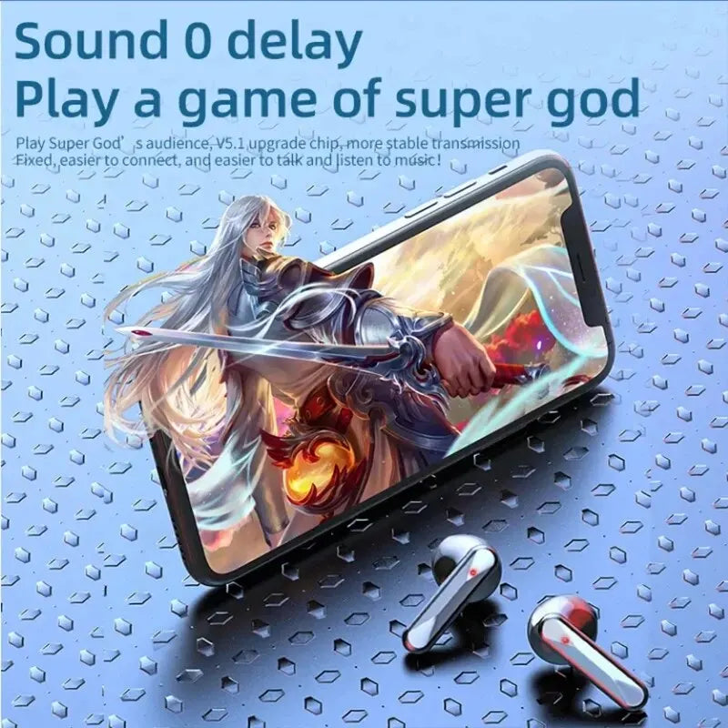 Wireless Earphones with Digital Display
