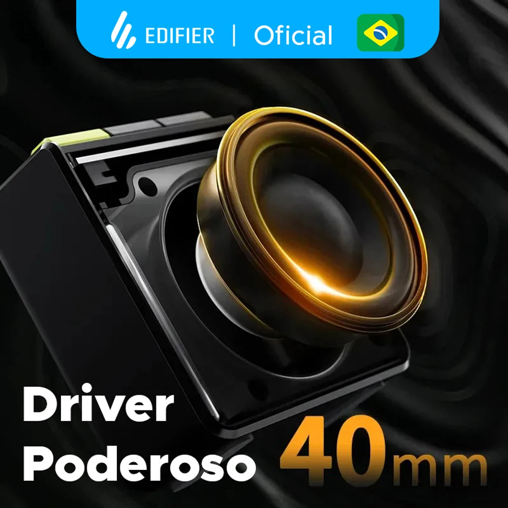 EDIFIER MP85 Caixa de Som Bluetooth 5.3 Portátil com 8h de Bateria