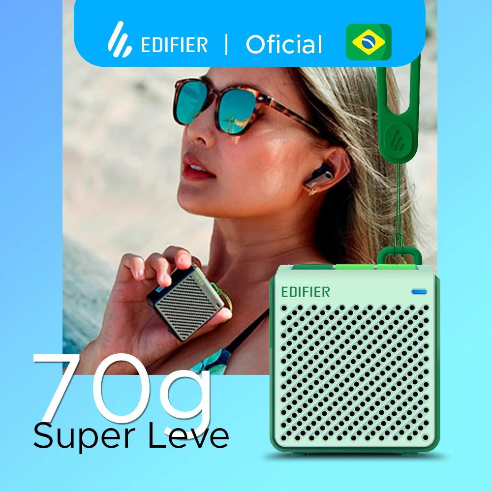 EDIFIER MP85 Caixa de Som Bluetooth 5.3 Portátil com 8h de Bateria