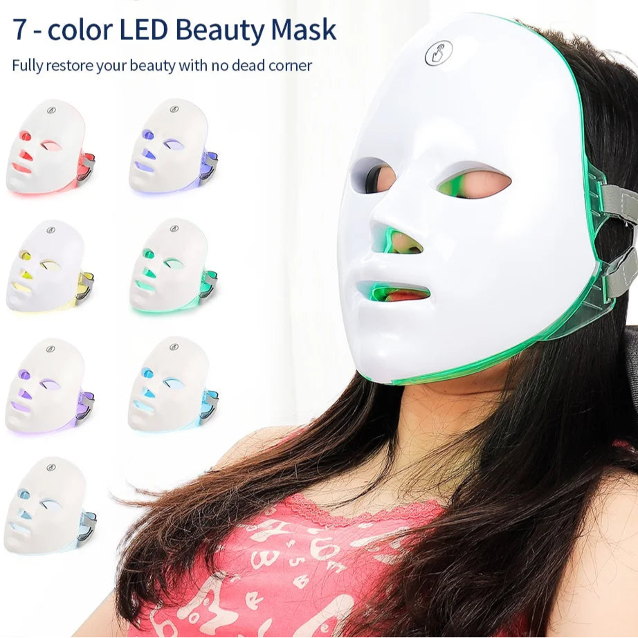 Máscara Profissional LED 7 Cores - Orix
