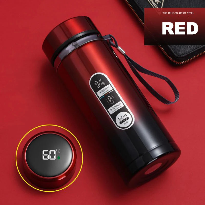 Thermos Bottle with LED Display