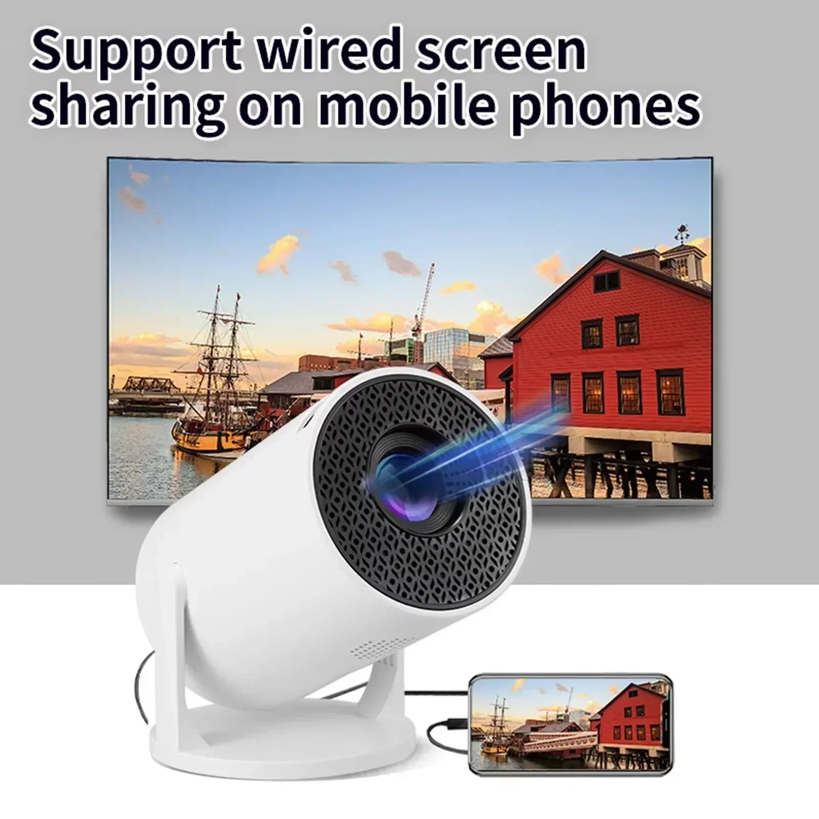 Mini Projetor Portátil Smart Full HD - Orix