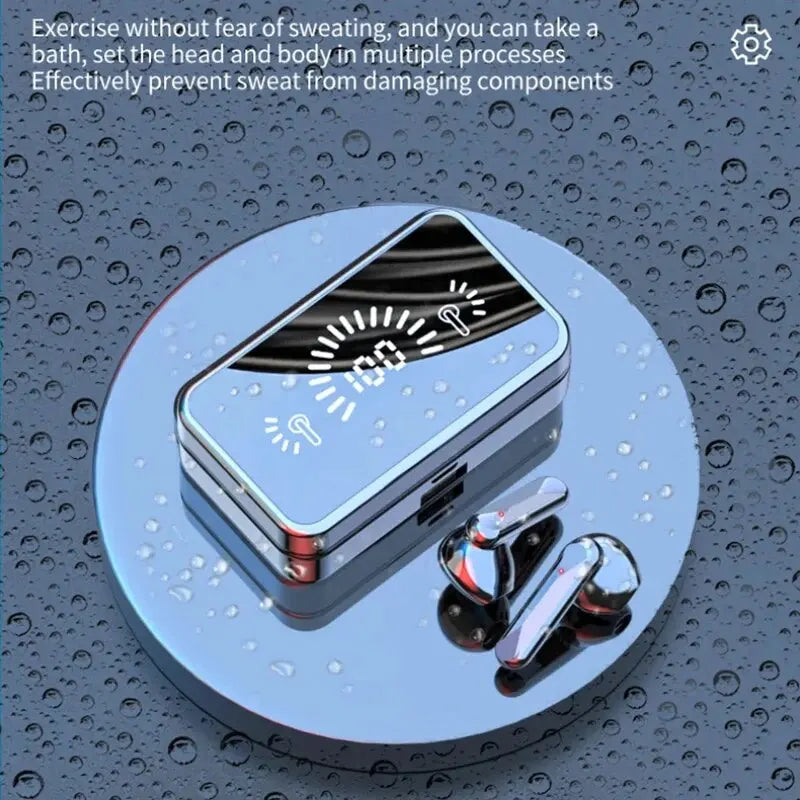 Wireless Earphones with Digital Display