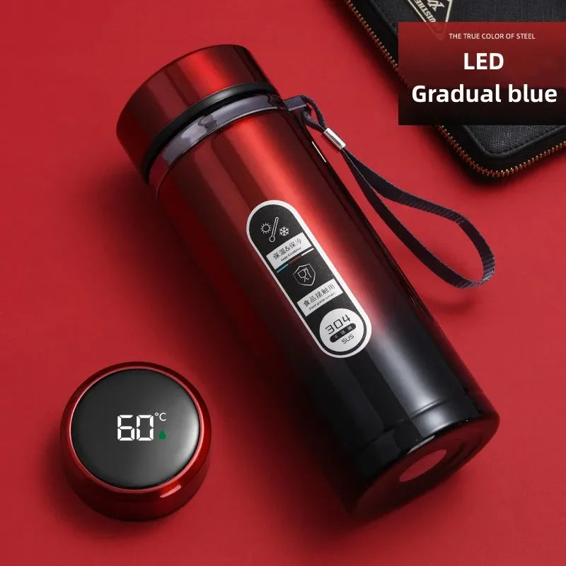 Thermos Bottle with LED Display