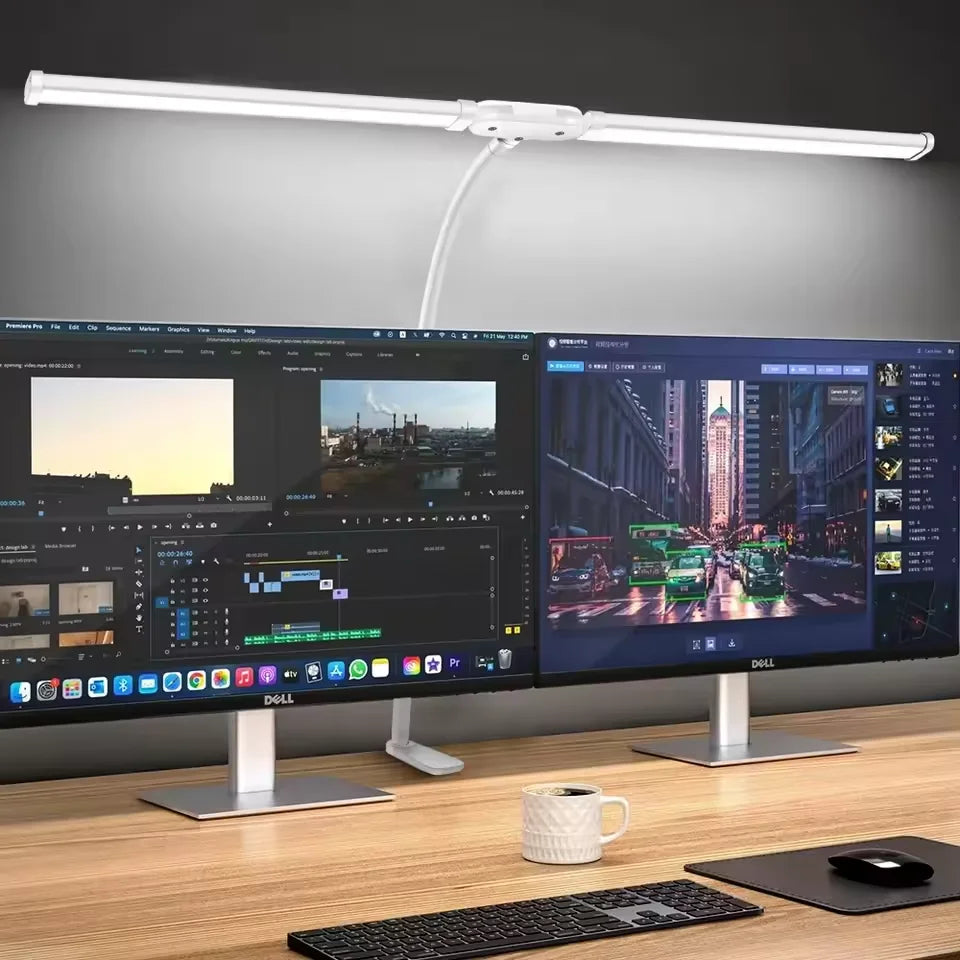 Dual-Head LED Home Office Desk Lamp