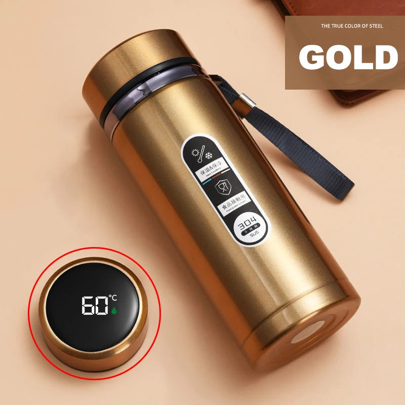 Thermos Bottle with LED Display