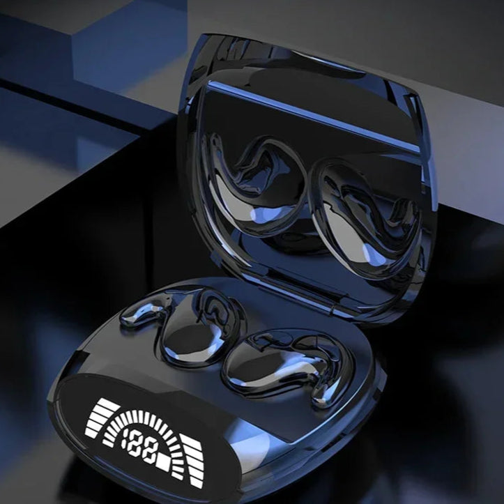 Headset Estéreo Invisível para Dormir – Fones Sem Fio IPX5 com Microfone - Orix