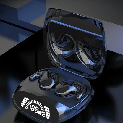 Headset Estéreo Invisível para Dormir – Fones Sem Fio IPX5 com Microfone - Orix