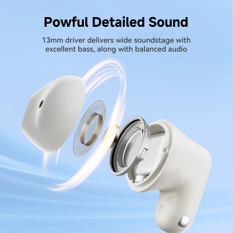 Edifier X1 Lite Fone de Ouvido Bluetooth 5.4 TWS com 28h de Bateria e IP54