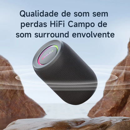 Caixa de Som Bluetooth 5.3 ZEALOT S32PRO Portátil à Prova d'Água