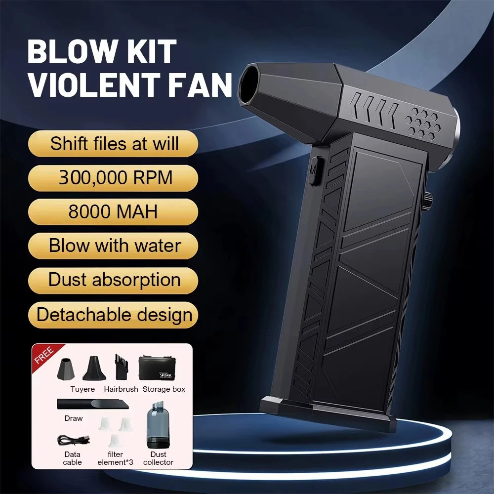 X9 Turbo 300,000 RPM Blower