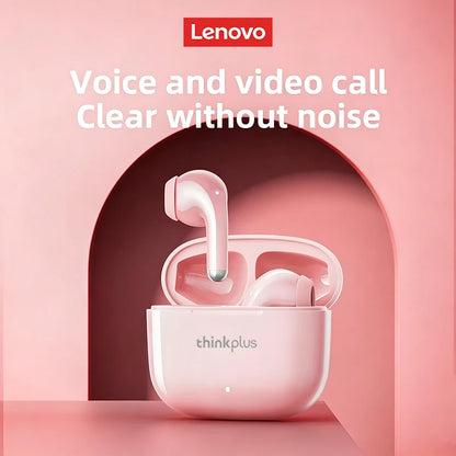 Fone de Ouvido Bluetooth Lenovo LP40 Pro TWS 5.3 – Sem Fio, com Microfone e 24h de Bateria