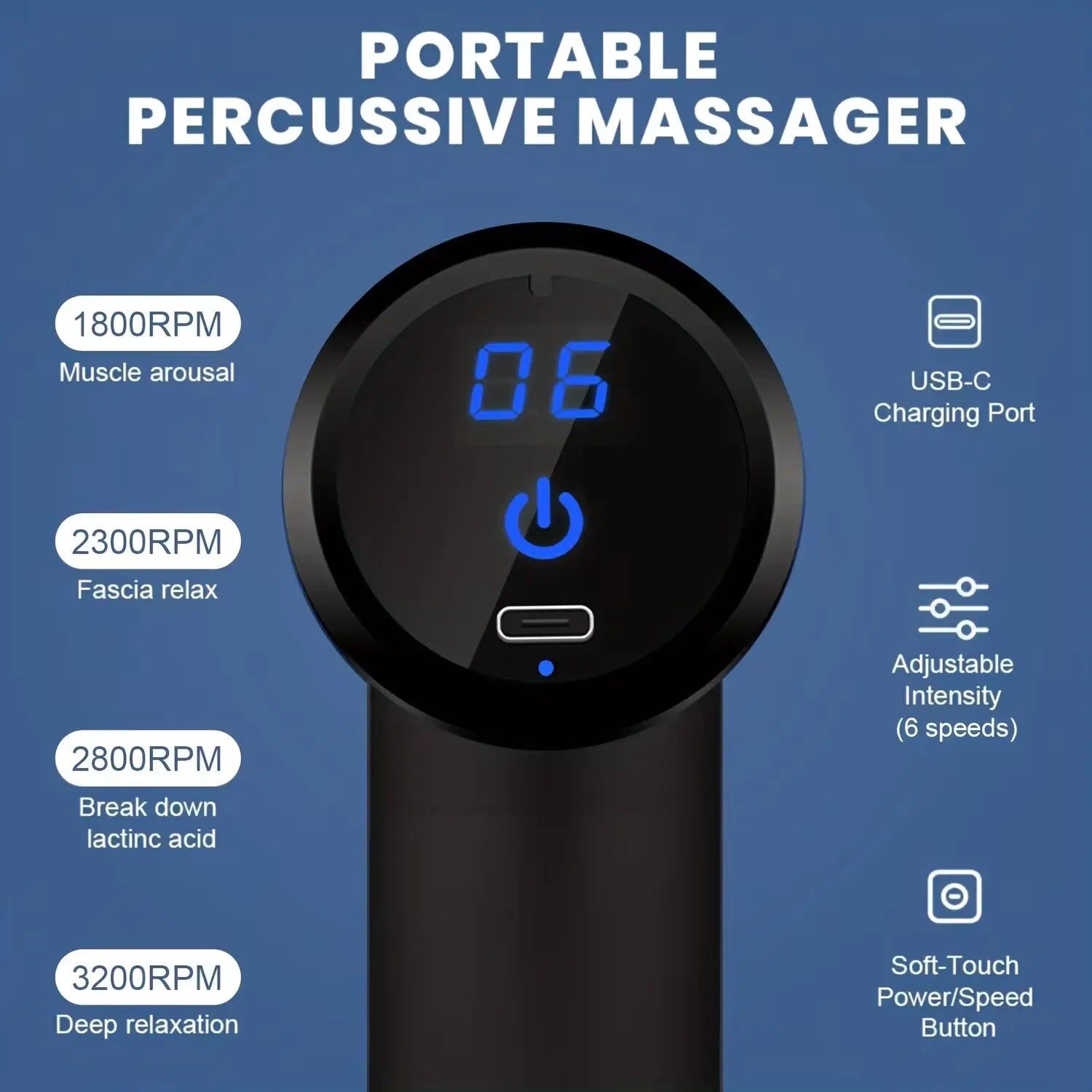 Mini Massageador Portátil - Orix