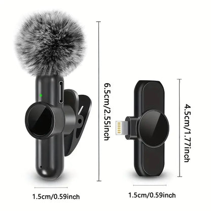 Microfone de Lapela Sem Fio - Orix