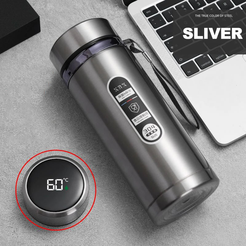 Thermos Bottle with LED Display