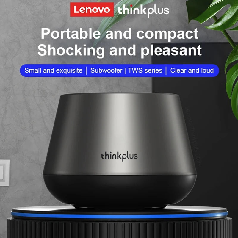 Caixa de Som Bluetooth Lenovo K3 Pro Portátil Stereo 5.0 Bass