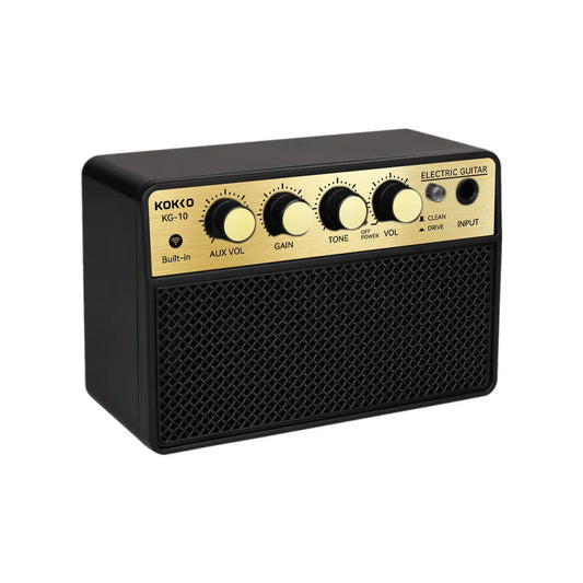KOKKO KG-10 Amplificador de Guitarra Elétrica Portátil 10W com Bluetooth