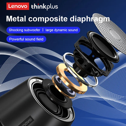 Caixa de Som Bluetooth Lenovo K3 Pro Portátil Stereo 5.0 Bass