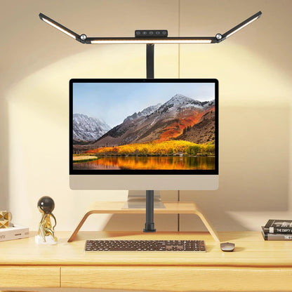 Dual-Head LED Home Office Desk Lamp