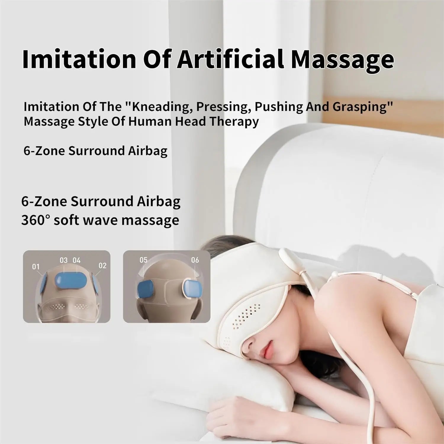 Massageador Elétrico Cabeça e Olhos - Orix