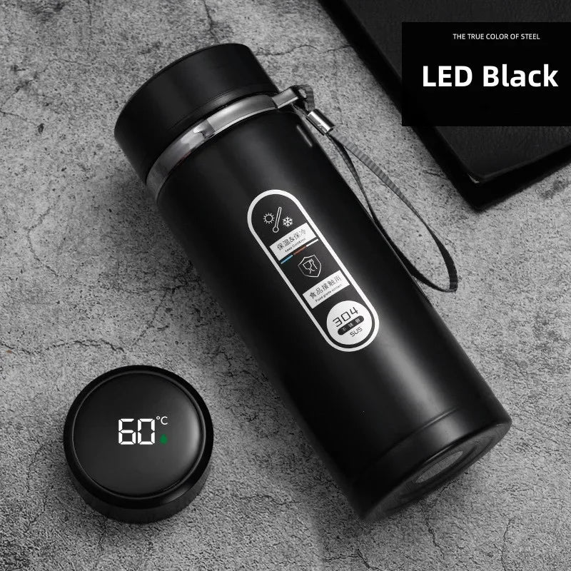 Thermos Bottle with LED Display