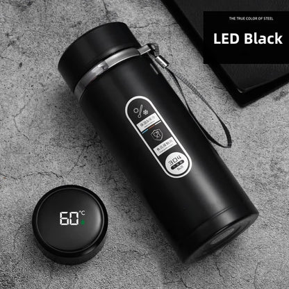 Thermos Bottle with LED Display
