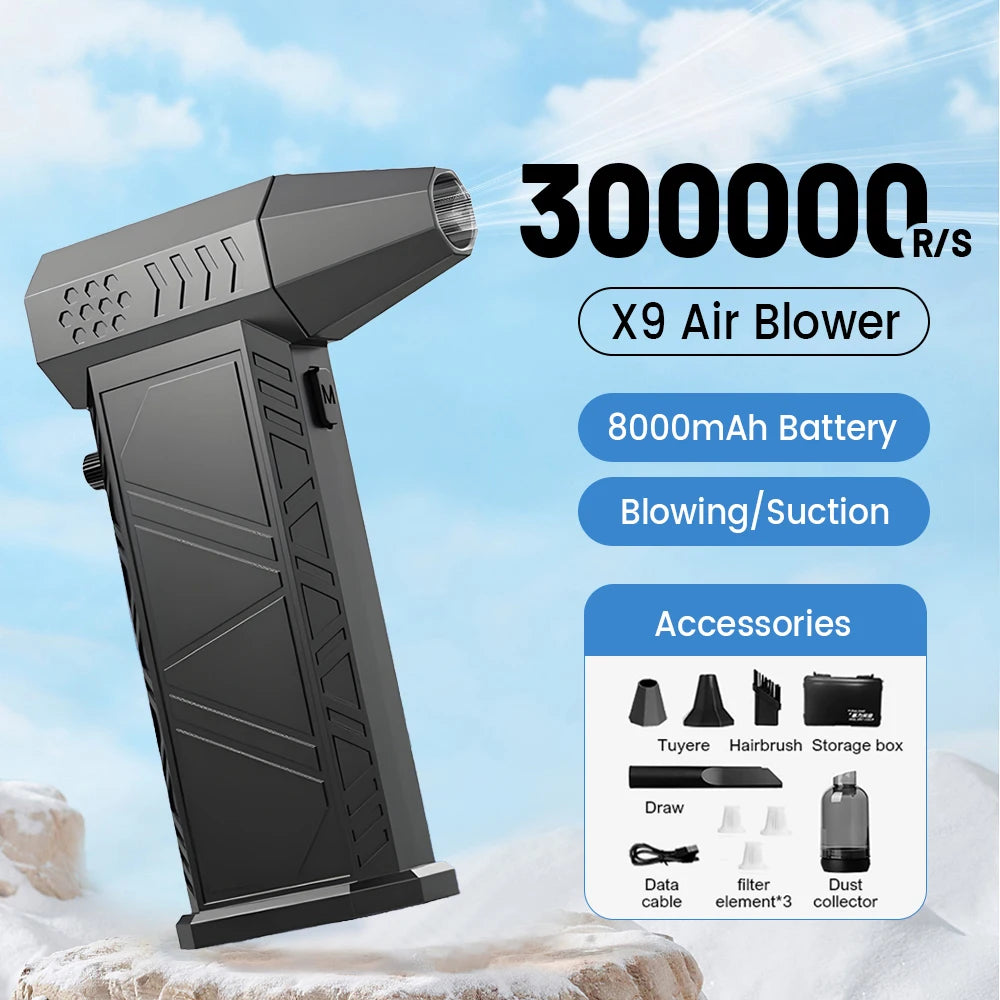 Soprador de Ar X9 Turbo 300.000 RPM