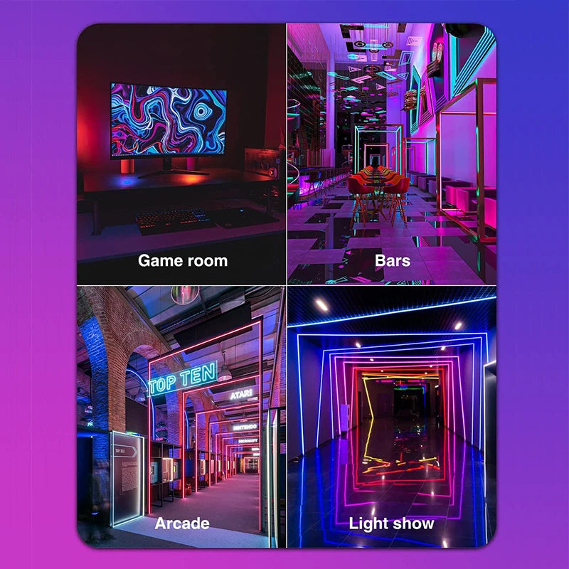 Iluminação Musical com Fita LED - Orix