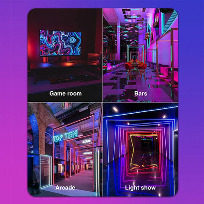 Iluminação Musical com Fita LED - Orix